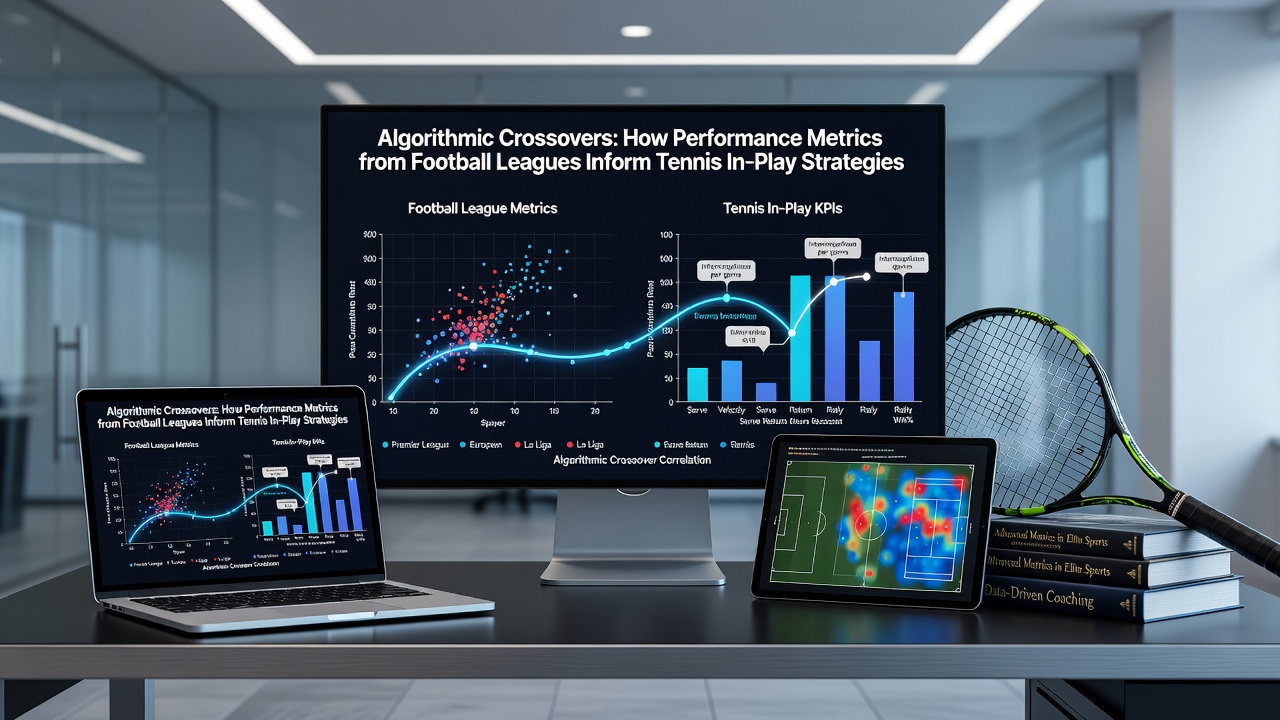 Real-time tennis analytics drawing from football league performance models