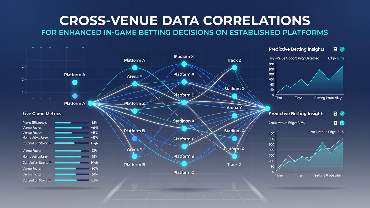 Live dashboard displaying synchronized venue data streams for in-game betting adjustments