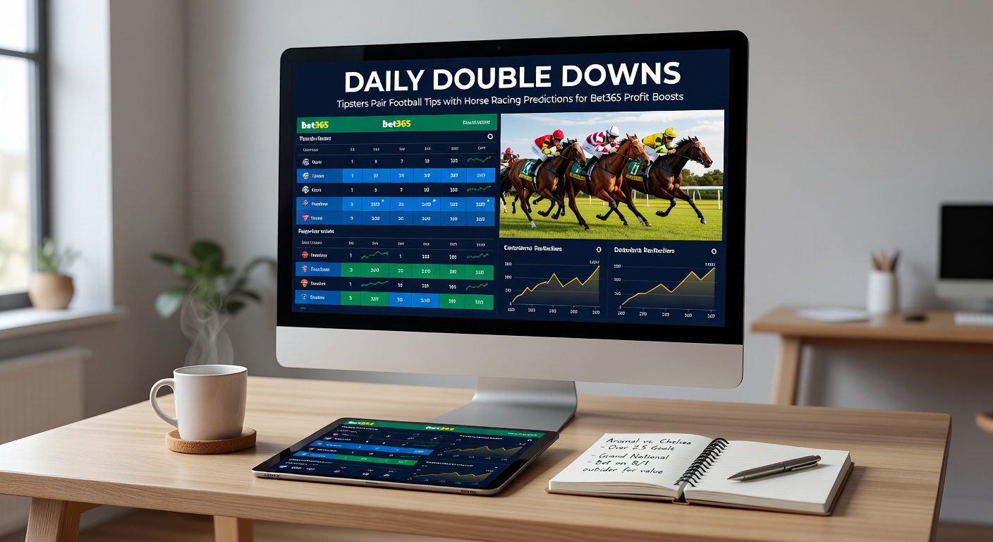 Close-up of a Bet365 betting slip showing a soccer match winner combined with a horse racing each-way bet, profit boost icon activated